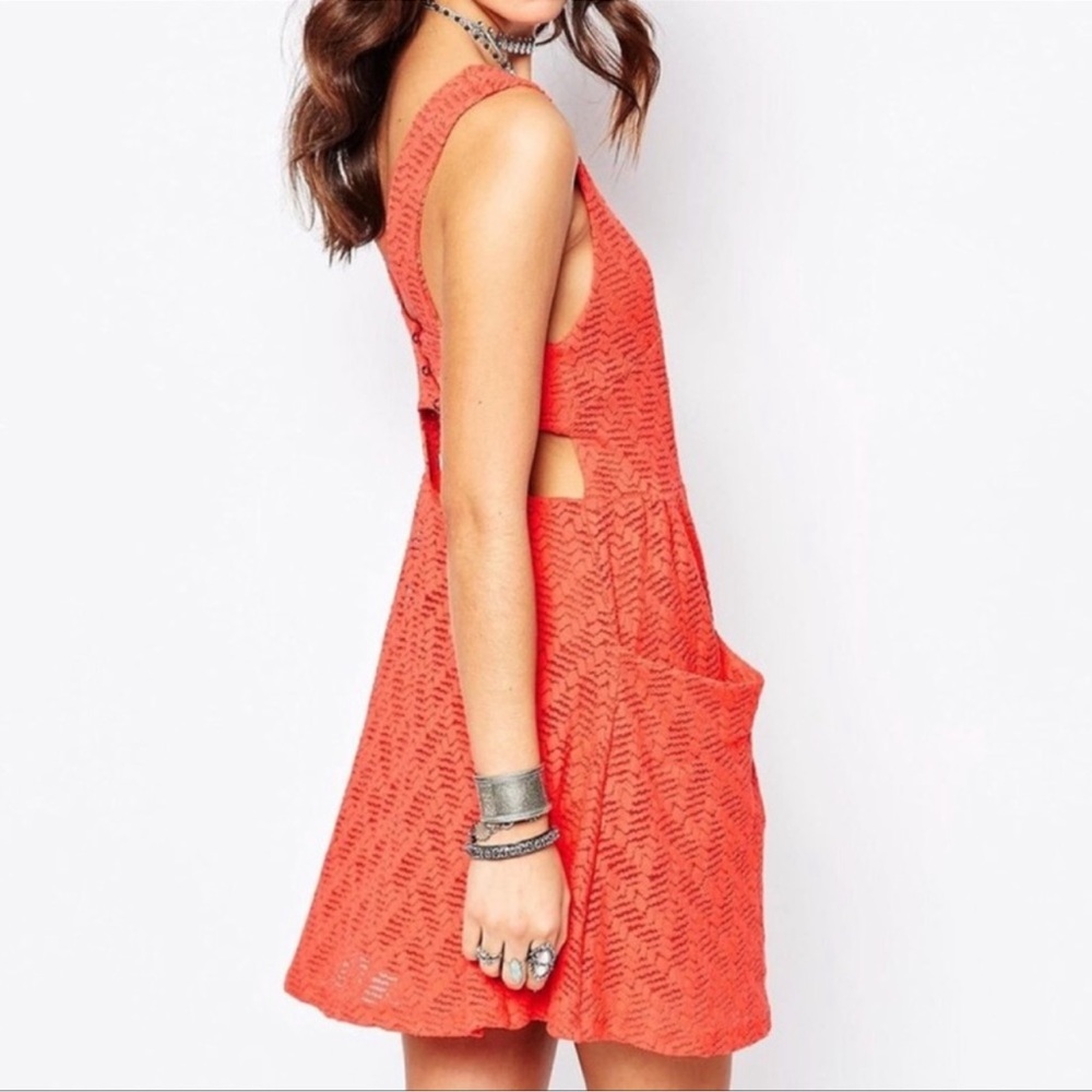 Free People cut out dress
